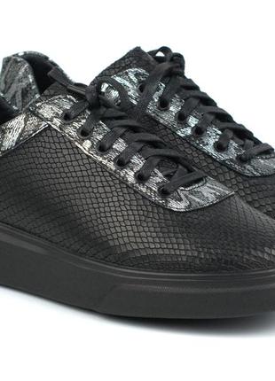 Rosso avangard mozza silver riptile black leather women's sneaker sneakers with reptile embossed rosso avangard mozza silver ripti