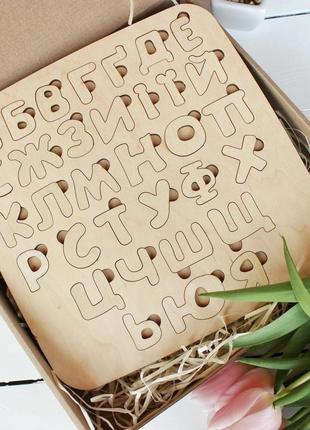 Пазл "маленькая азбука" 25х25 см