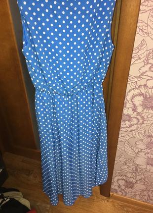 Платье в горох горошек 4