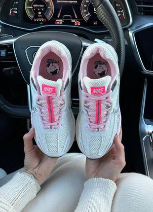 Женские кроссовки nike vomero 5 wmns white pink9 фото