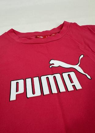 Женская розовая футболка puma3 фото