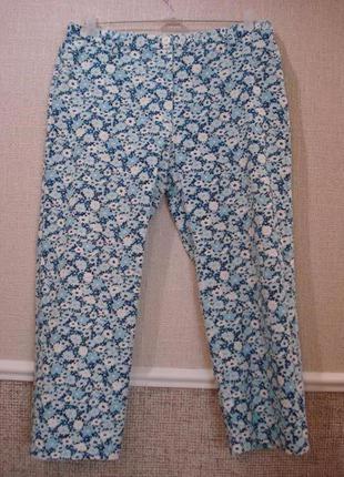 Капри летние укороченные брюки большого размера 16(xxl) бренд boden