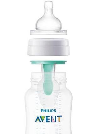 Бутылочка для кормления philips avent anti-сolic 260 мл (scf813/14)4 фото