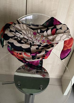 Уникальный экземпляр винтажный шелковый платок feraud3 фото