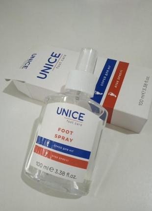 Спрей для ног
unice foot spray