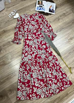 John lewis надзвичайна максі сукня в квітковий принт5 фото