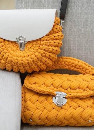 Сумки из трикотажной пряжи