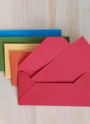 Набор конвертов для денег "яркие цвета"