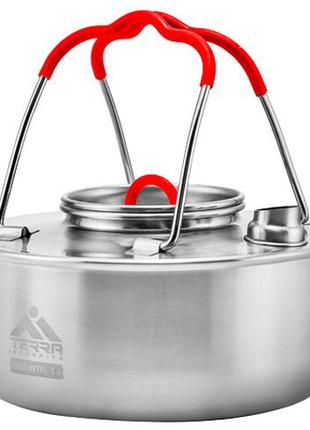 Чайник стальовий terra incognita steel ketel 1.6