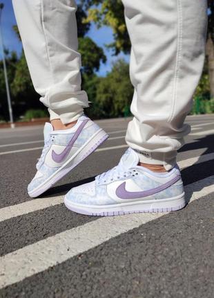 Nike sb dunk low purple pulse3 фото