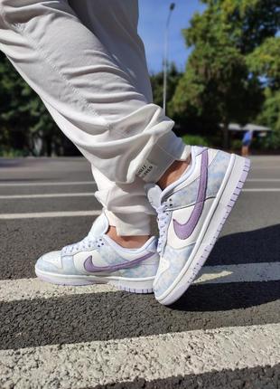 Nike sb dunk low purple pulse1 фото