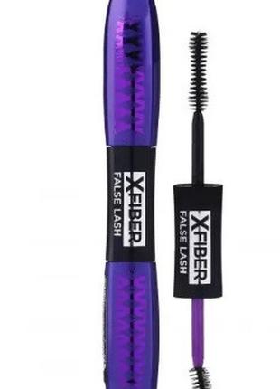 Тушь для ресниц l'oreal x fiber false lash mascara xtreme black (черный)