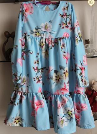 Платье на весну-лето для девочки любого возраста) резинка твилли в подарок1 фото