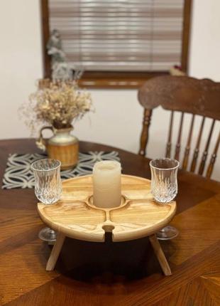 Винний столик для романтичних вечорів3 фото