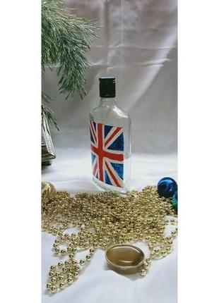 Бутылка "флаг великобритании"10 фото