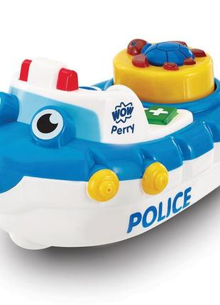 Поліцейський човен перрі wow toys5 фото