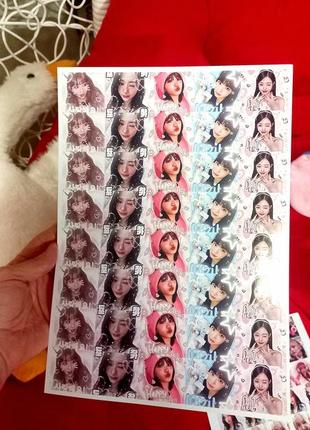 Наклейки k-pop кей поп stray kids (g)i-dle blackpink itzy nmixx и другие
