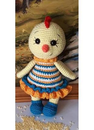 Курча. іграшка гачком. 3