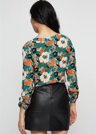 Жіноча блузка з квітковим пинтом dorothy perkins2 фото