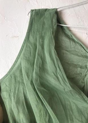 Noa noa трендовое фатиновое платье с вышивкой3 фото