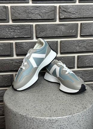 Кросівки сіро-голубі