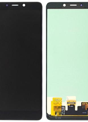 Дисплей для samsung a920 galaxy a9 2018 із сенсором чорний (oled)