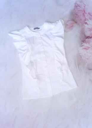 Рубашка рубашка белая базовая