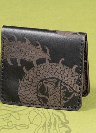 Чорний кардхолдер debbie dead black dragon cardholder