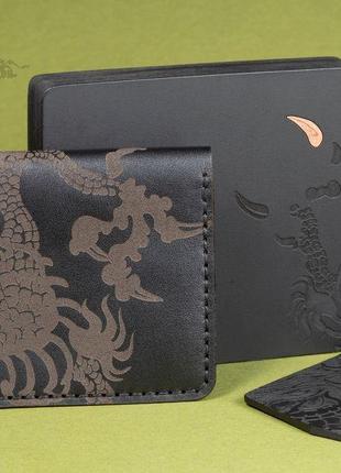 Чорний кардхолдер debbie dead dragon black cardholder9 фото