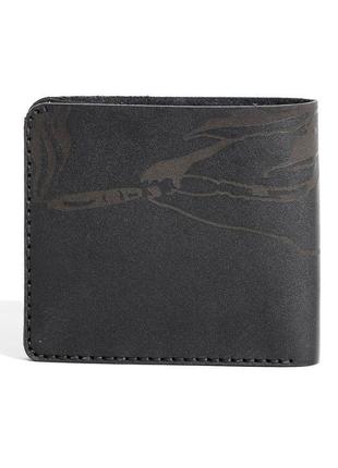 Чорне портмоне smokes black medium wallet