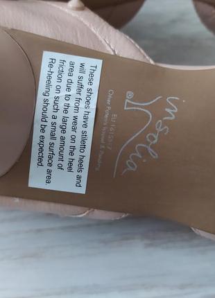 Туфли лодочки пудровые nude m&s7 фото