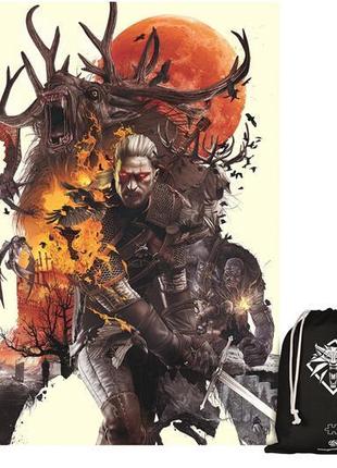 Пазл witcher monsters puzzles 1000 ел.