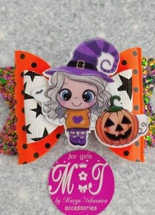 Бант маленька відьмочка на хелловін