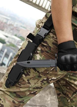 Тактические перчатки открытые xl, (black)