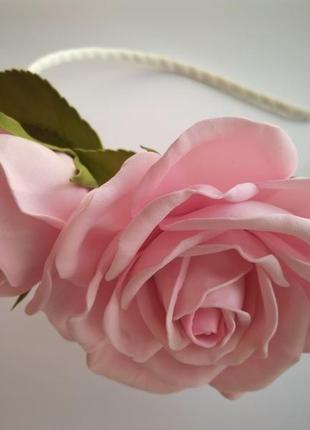 Обідок ніжність троянд1 фото