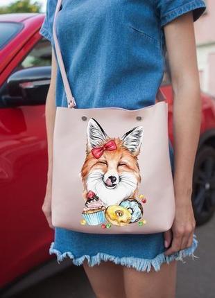 Женская сумка-рюкзак с вашим рисунком | bagpack holysaints1 фото
