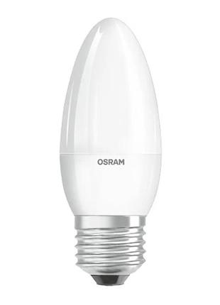 Лампа osram led e27 7.5вт 4000к 800лм в75 value