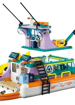 Lego конструктор friends човен морської рятувальної бригади7 фото