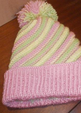 Шапочка зефирка (зимова)