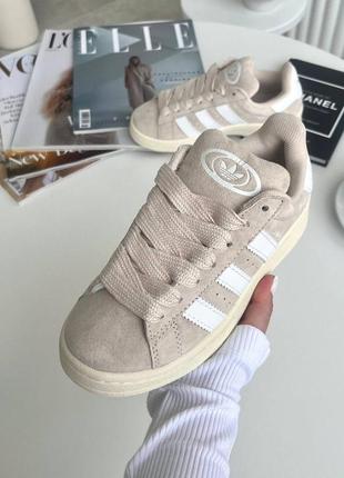 Adidas campus beige2 фото