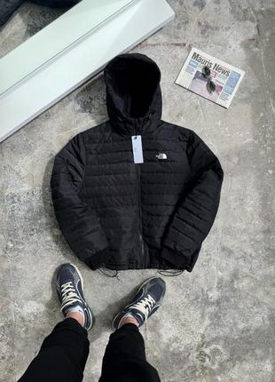 Демісезонна куртка the north face чорна⚫️2 фото