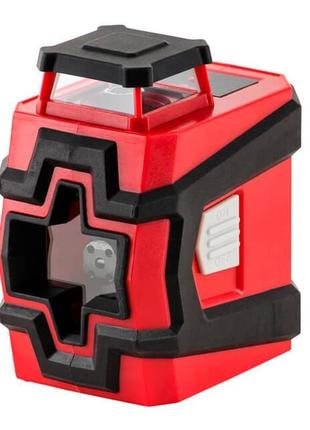 Уровень лазерный 360 град, 2 лазерные головки, зеленый лазер intertool mt-3062