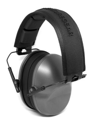 Наушники противошумные защитные venture gear vgpm9010c (защита слуха nrr 24 дб, беруши в комплекте), серые