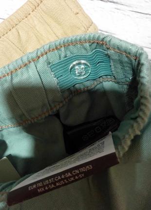 Тонкие коттоновые детские брюки на резинке джоггеры на мальчика h&amp;m8 фото