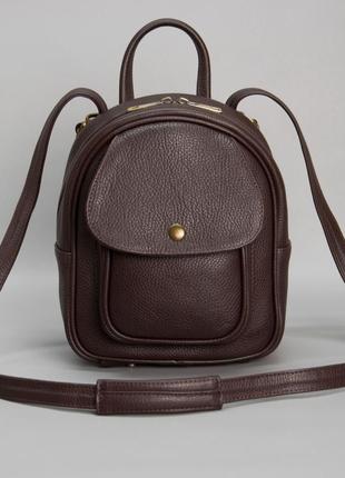 Backpack michelle brown (артикул: w063)9 фото