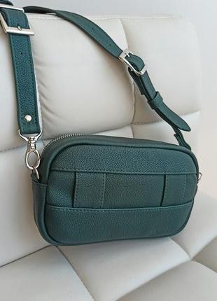 Sandra waist bag green (артикул: wb021)5 фото