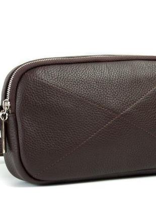 Sandra waist bag brown (артикул: wb021.1)4 фото