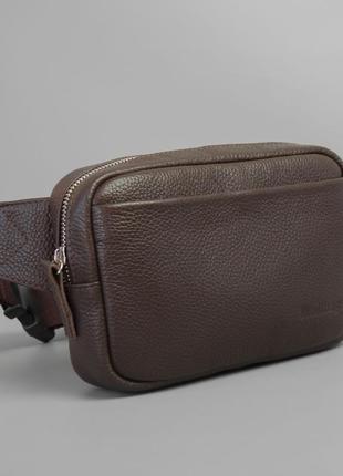 Waist bag leon brown (артикул: wb020.2)3 фото