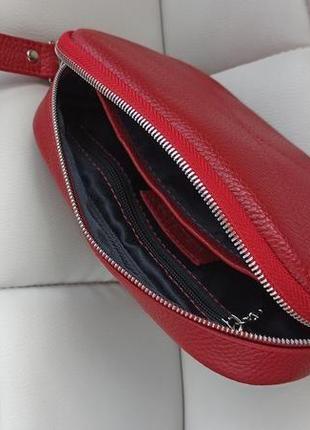 Sandra waist bag red (артикул: wb021.15)10 фото