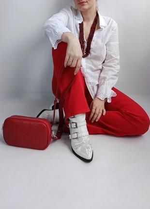 Sandra waist bag red (артикул: wb021.15)3 фото